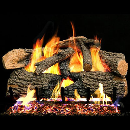 Real Fyre 24/30" Vented G52 Electronic Variable Valve Fireplace Burner With Remote [G52-24/30-2VT] (HBG27291)