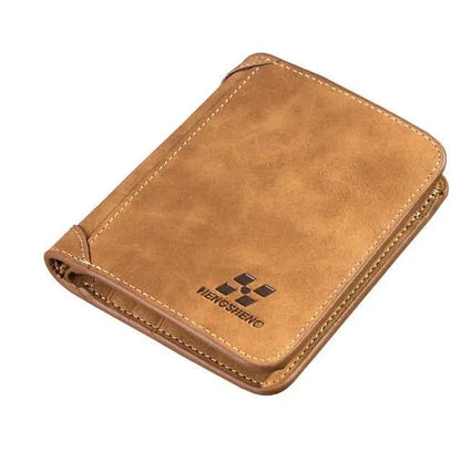 Retro Leather Card Holder for Men