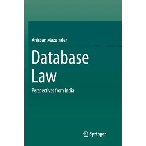 Database Law: Perspectives from India - Paperback