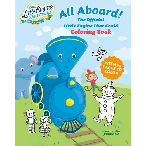 All Aboard! The Official Little Engine That Could Coloring Book - Paperback