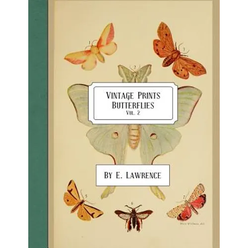 Vintage Prints: Butterflies: Vol. 2 - Paperback