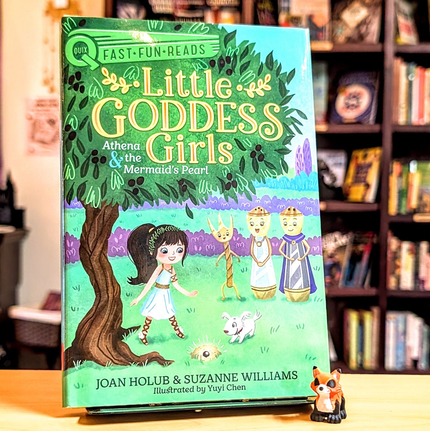 Athena & the Mermaid's Pearl: A QUIX Book (9) (Little Goddess Girls)