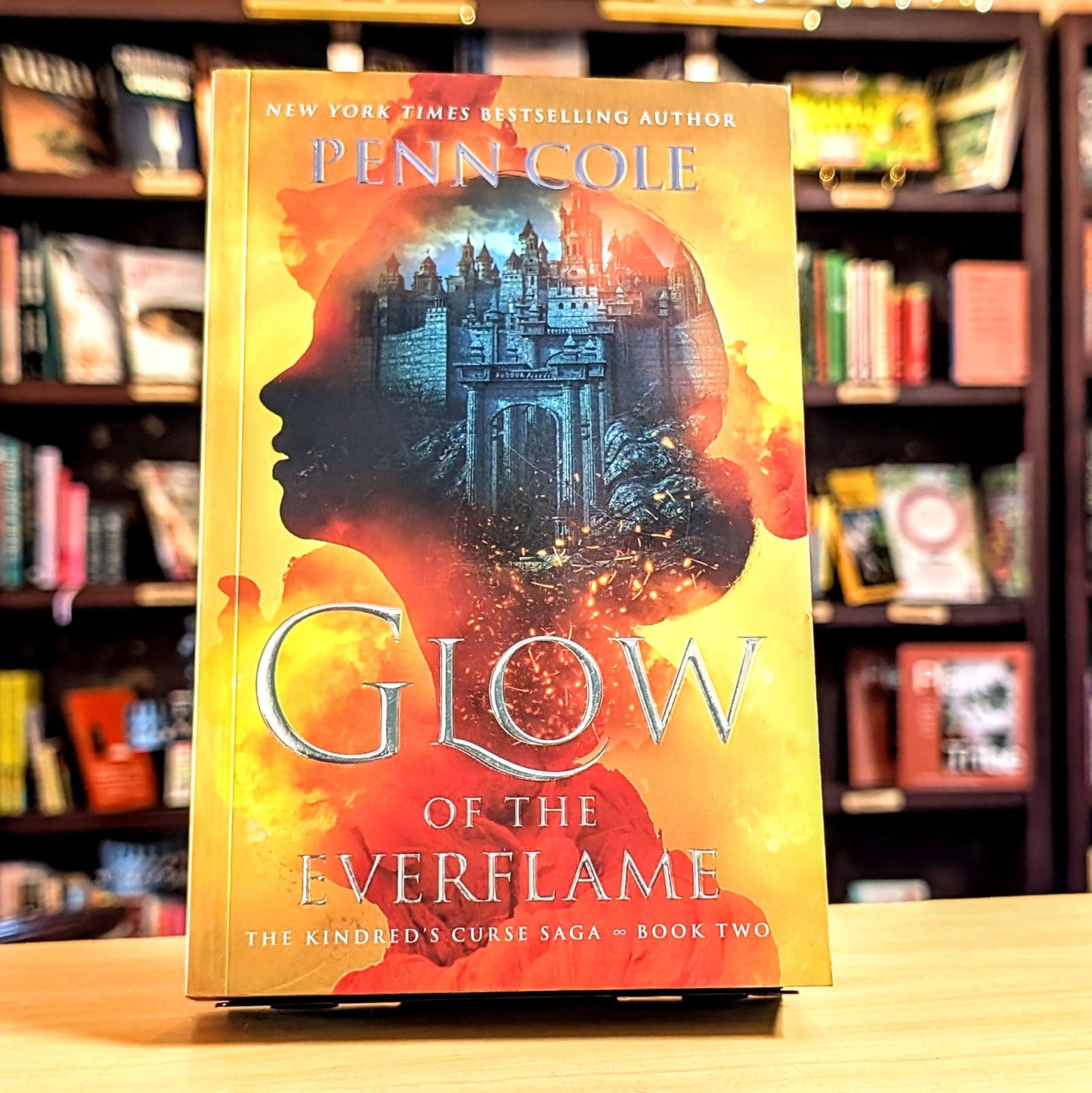 Glow of the Everflame: A Novel (2) (The Kindred’s Curse Saga)