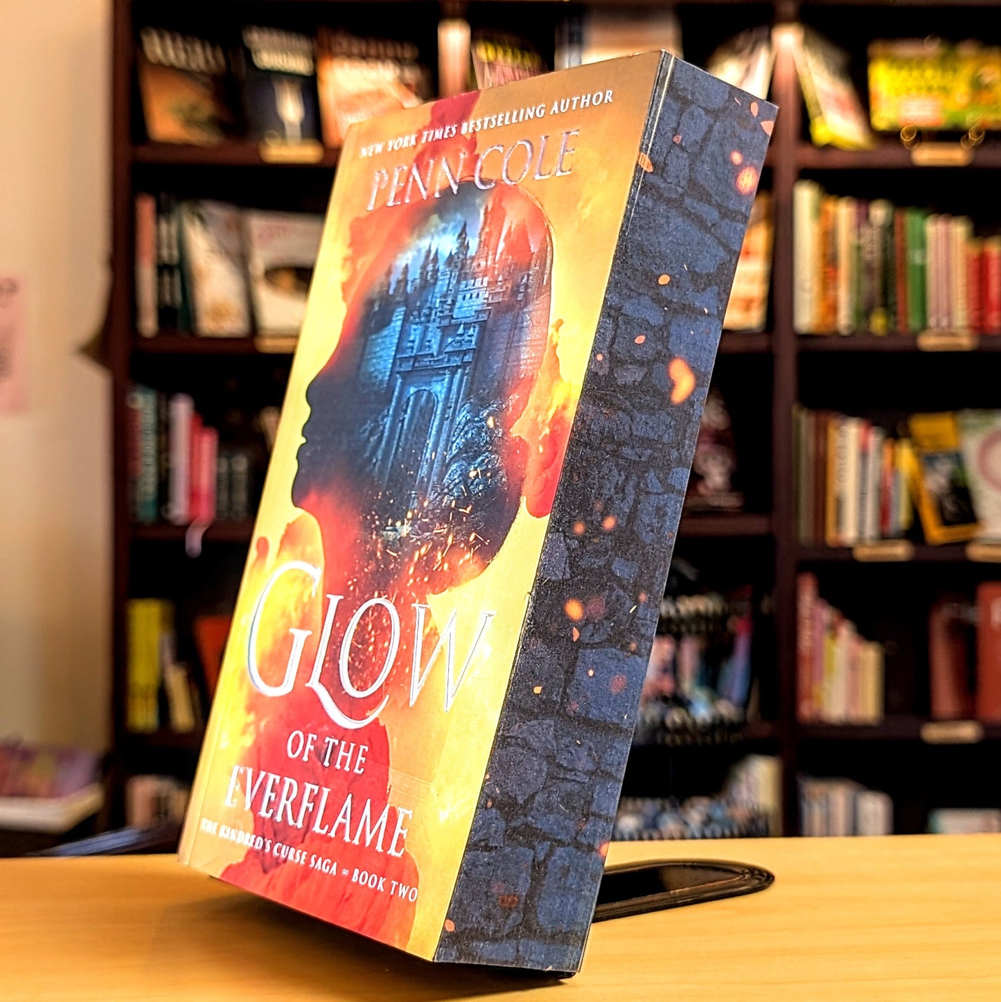 Glow of the Everflame: A Novel (2) (The Kindred’s Curse Saga)
