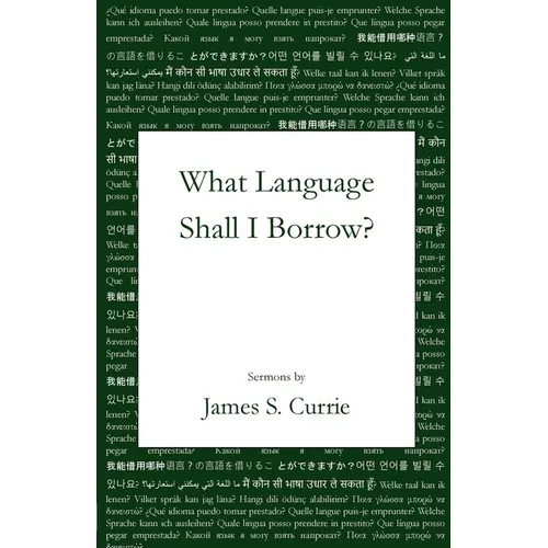 What Language Shall I Borrow? - Paperback