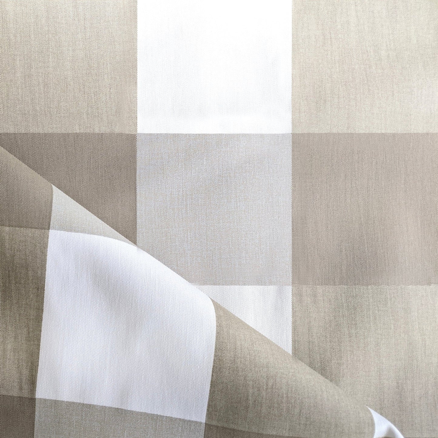 Buffalo Check Beige Dining Chair Slipcovers – Set of 2 – Compatible with IKEA Henriksdal (USA/CA Size)