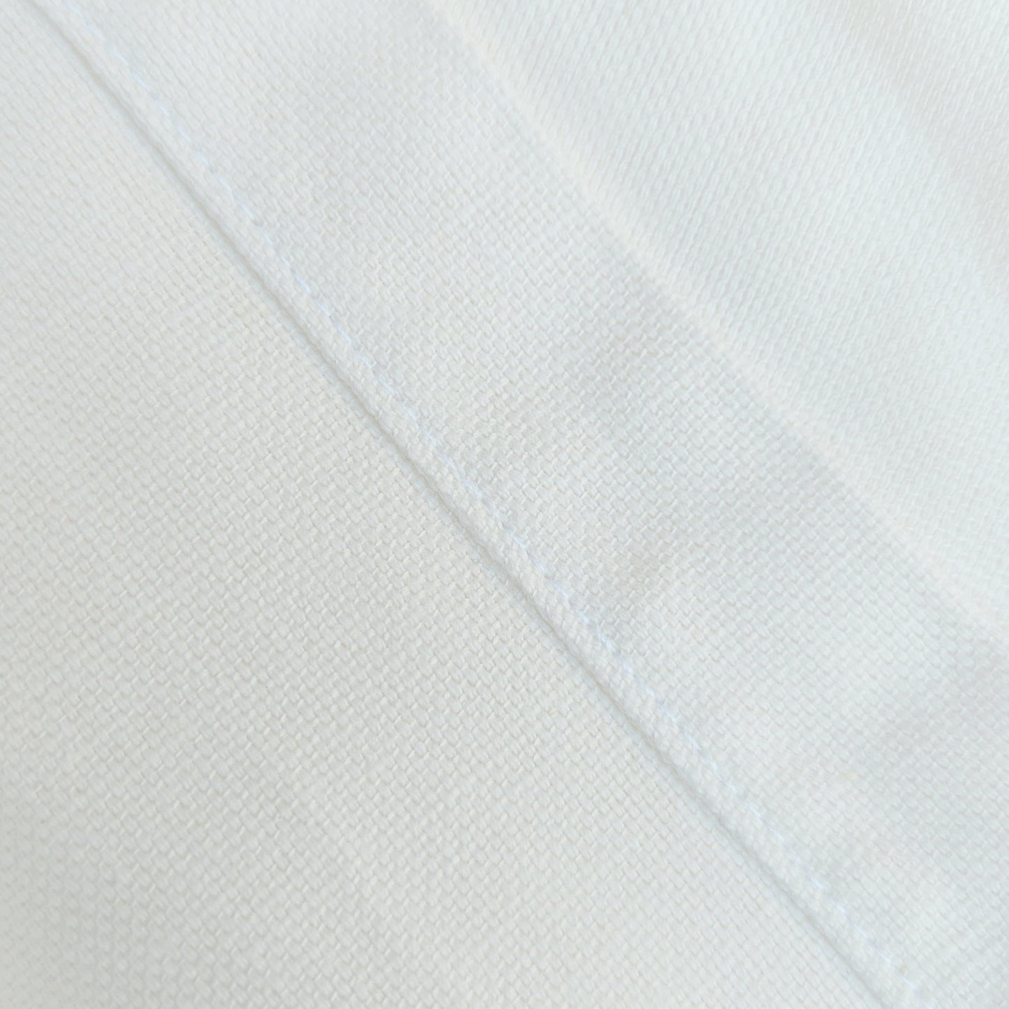 White European Linen Canvas Dining Chair Slipcovers – Set of 2 – Compatible with IKEA Henriksdal (USA/Canada Size)