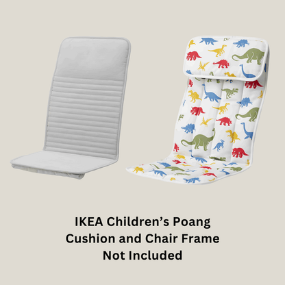 Yellow Stripe Slipcover for IKEA Children's Poang Chair