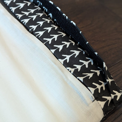 Black Vine Slipcover for IKEA Children's Poang Chair
