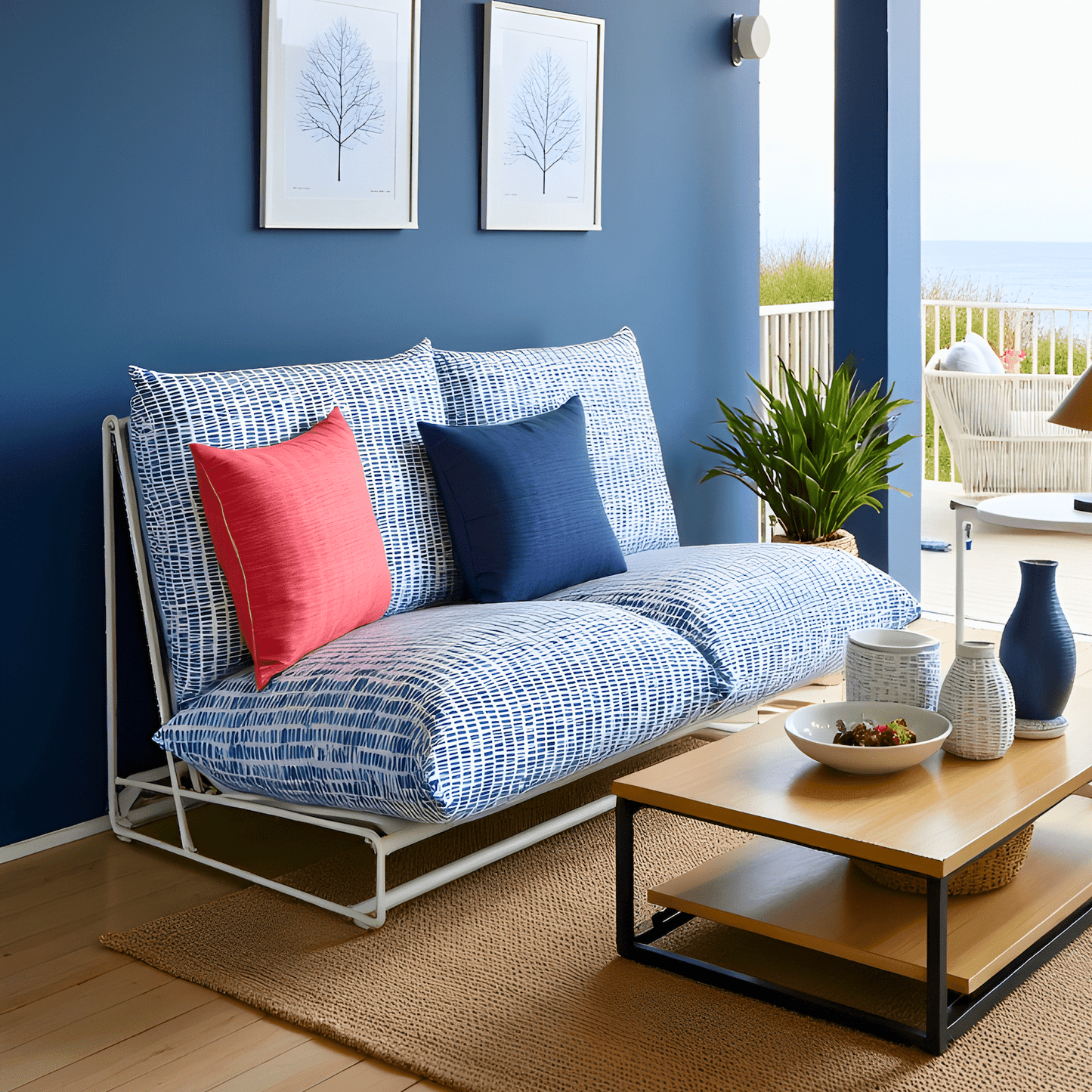 Blue Rain Outdoor Slipcovers – Compatible with IKEA Havsten