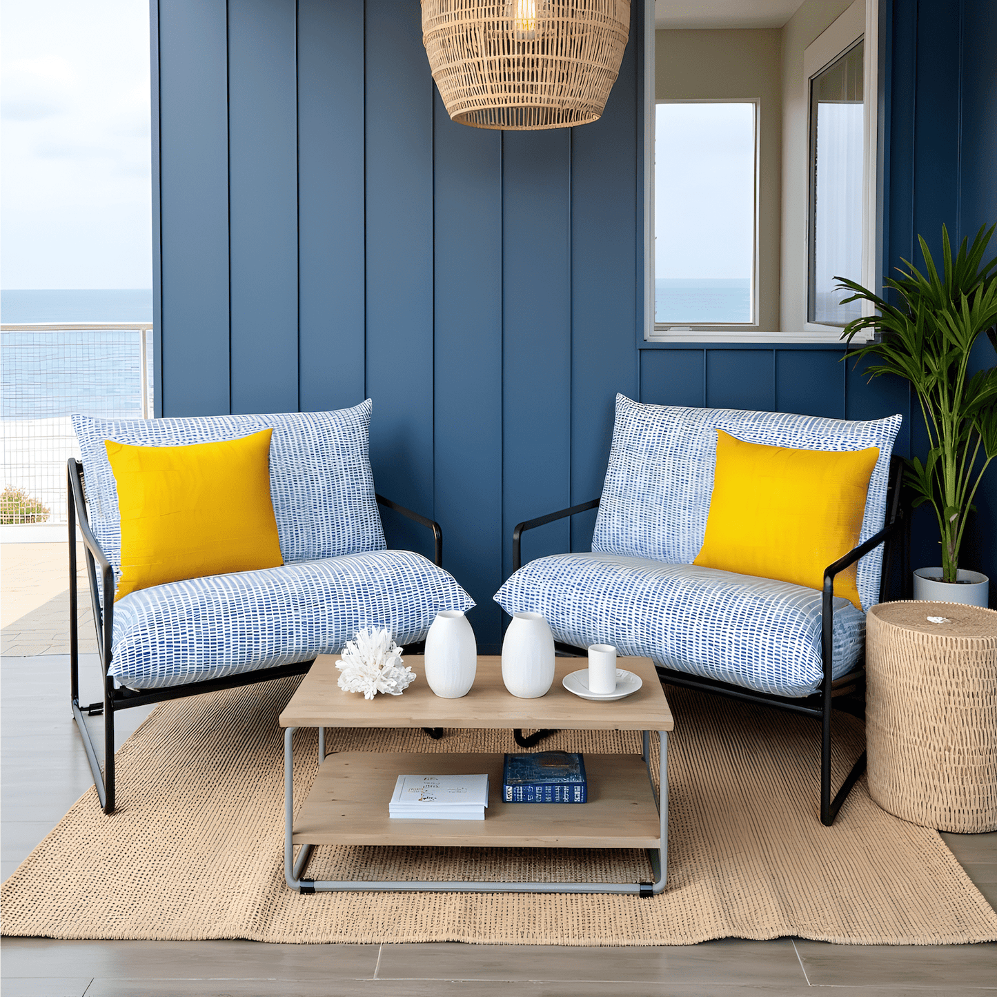Blue Rain Outdoor Slipcovers – Compatible with IKEA Havsten