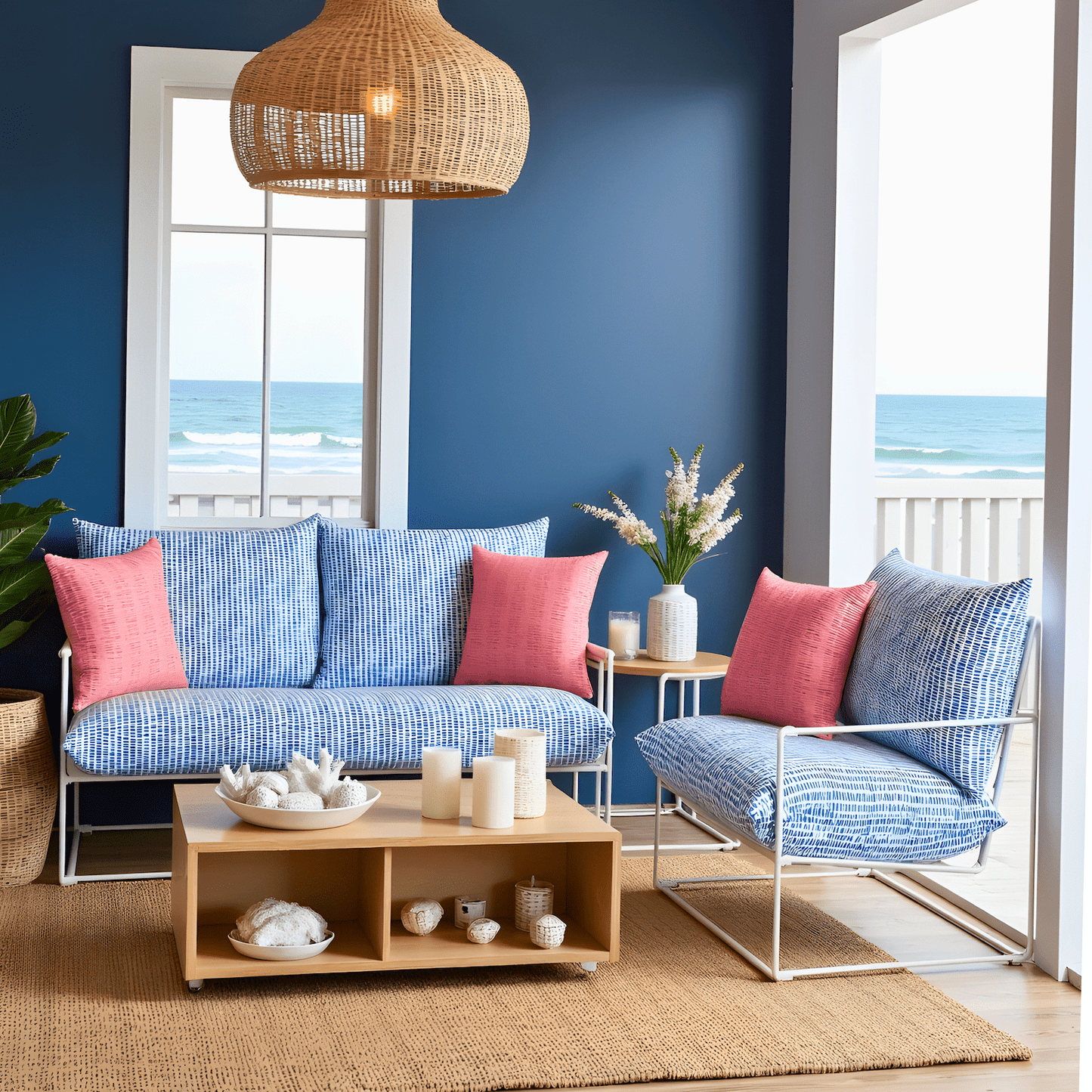 Blue Rain Outdoor Slipcovers – Compatible with IKEA Havsten