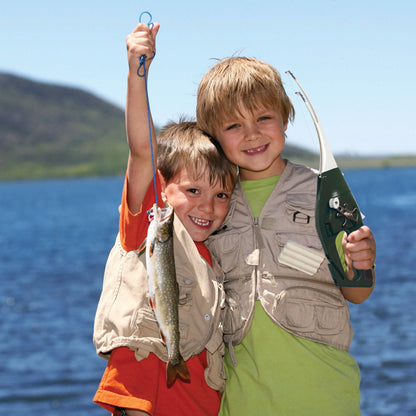 Ronco Pocket Fisherman, Portable Fishing Rod, Foldable Compact Design