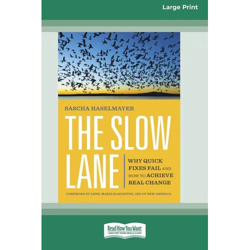 The Slow Lane: Why Quick Fixes Fail and How to Achieve Real Change (16pt Large Print Edition) - Paperback