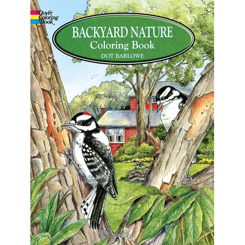 Backyard Nature Coloring Book - Paperback