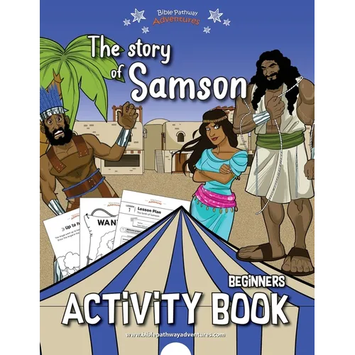 The Story of Samson Activity Book - Paperback