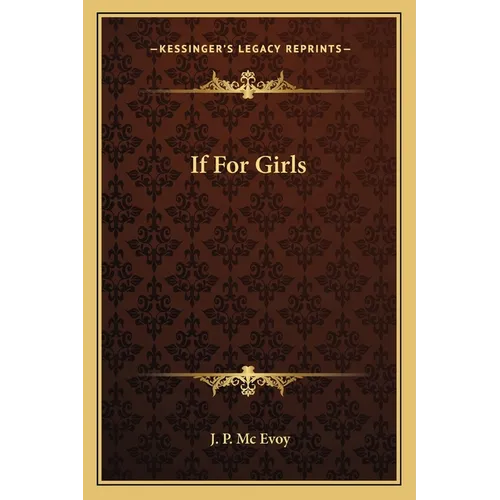 If For Girls - Paperback