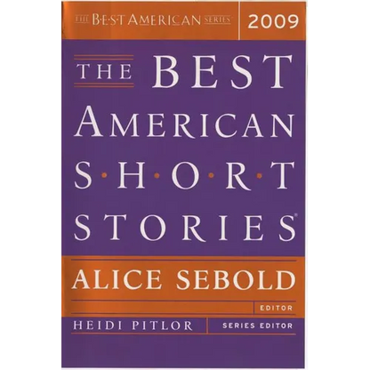 The Best American Short Stories 2009 - Paperback