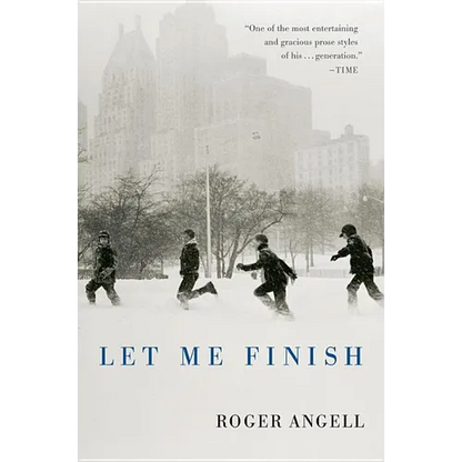 Let Me Finish - Paperback