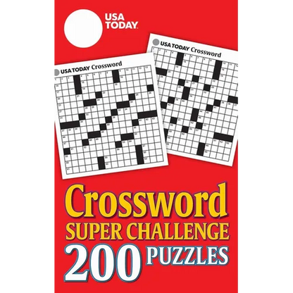 USA Today Crossword Super Challenge: 200 Puzzles - Paperback