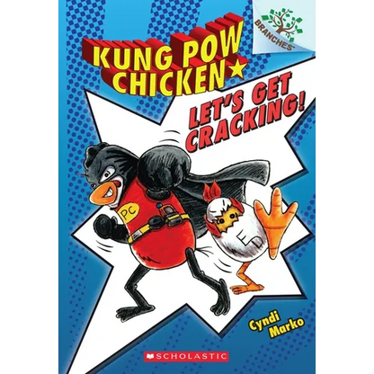 Let's Get Cracking!: A Branches Book (Kung POW Chicken #1): Volume 1 - Paperback