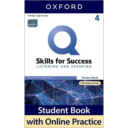 Q3e 4 Listening and Speaking Student Book and IQ Online Pack - Paperback