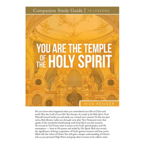 You Are a Temple of the Holy Spirit Study Guide - Paperback