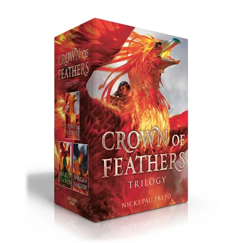 Crown of Feathers Trilogy (Boxed Set): Crown of Feathers; Heart of Flames; Wings of Shadow - Hardcover