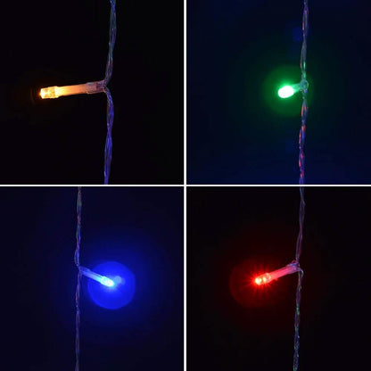Safety Voltage Operated 300 LED Curtains Light