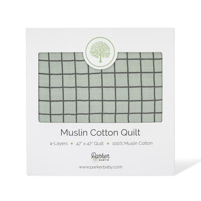 Sage Windowpane Quilt