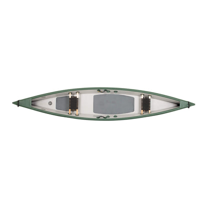 Sea Eagle 3-People TC16 High Pressure All Drop Stitch Inflatable Travel Canoe, 16FT [TC16K] (SAK43086)
