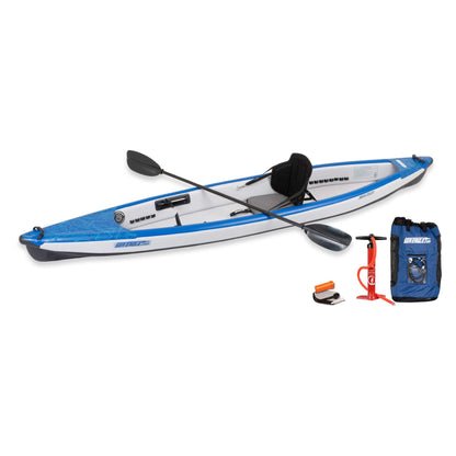 Sea Eagle 393RL RazorLite 1-Person Inflatable Lightweight Kayak With Adjustable Footrests [393RLK] (SAK13961)