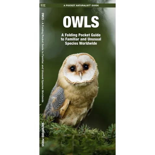 Owls: A Folding Pocket Guide to Familiar and Unusual Species Worldwide - Paperback
