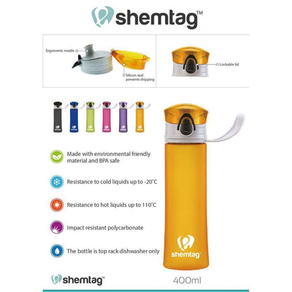 Shemtag Frosted Water Bottle 400ml