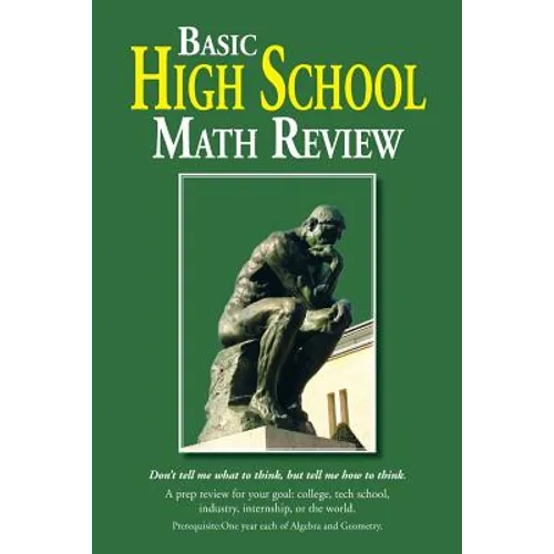 Basic High School Math Review - Paperback