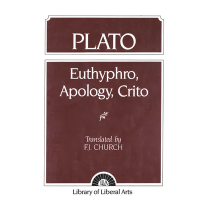 Plato: Euthyphro, Apology, Crito - Paperback