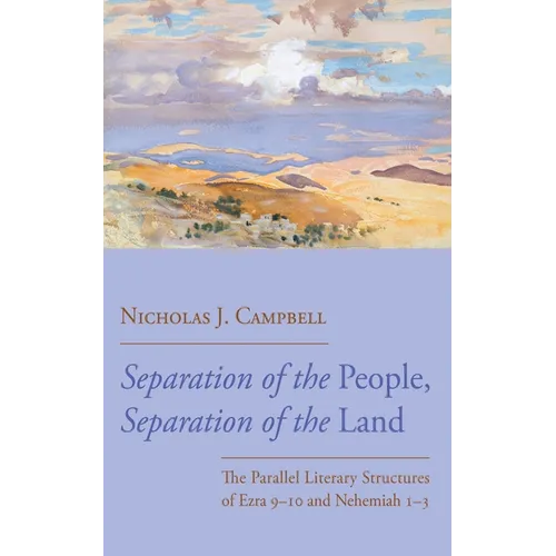 Separation of the People, Separation of the Land - Hardcover