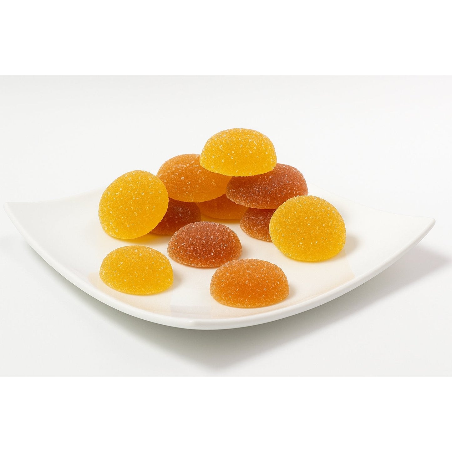 Andy Anand French Pates de Fruits Fruit Jellies, 65% Fruit, 24 pc – Imported French Candy Confection, Natural Fruit Flavors, Gourmet Birthday & Holiday Gift