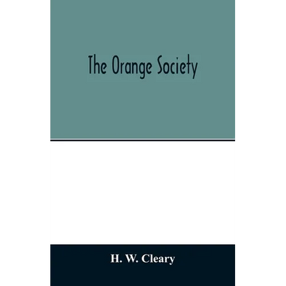 The Orange Society - Paperback
