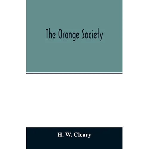 The Orange Society - Paperback