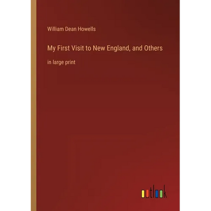 My First Visit to New England, and Others: in large print - Paperback
