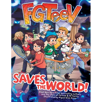 Fgteev Saves the World!: A Graphic Novel - Paperback