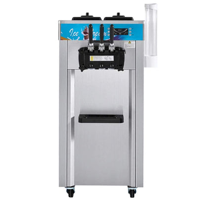 Stainless Steel Commercial 21-31 L/H 3-Flavor Soft Serve Ice Cream Machine Maker (SAK65291)