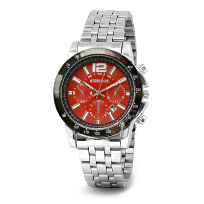 SteelTime Men's Stainless Steel Watches