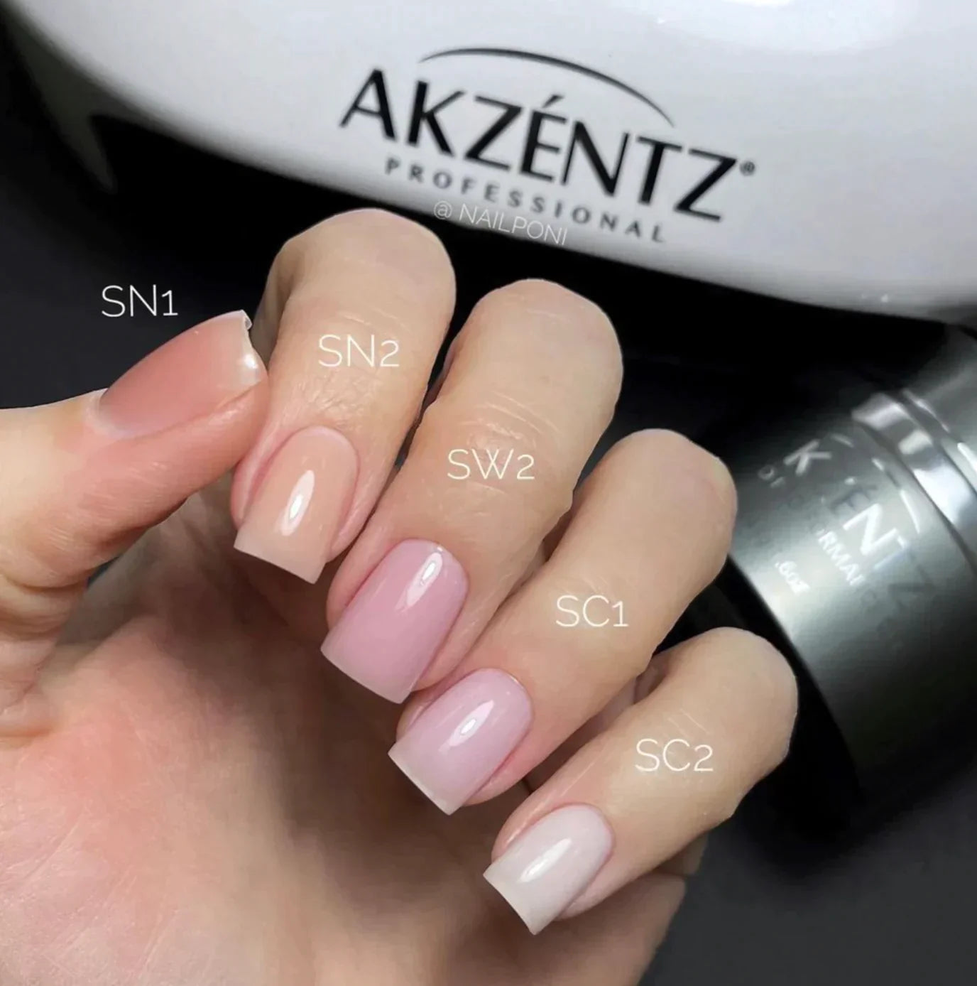 Akzentz - SW2 Trinity Shades Warm 7g / 45g
