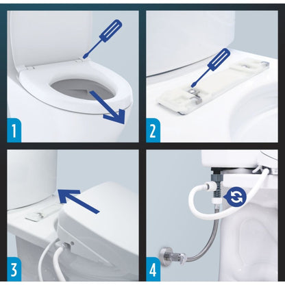 [SW573#01] TOTO Washlet S300E Round Soft Close Bidet Seat (SAK75014)