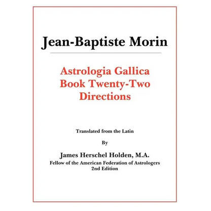 Astrologia Gallica Book 22 - Paperback