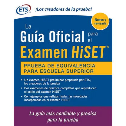 La Guia Oficial Para El Examen Hiset - Paperback