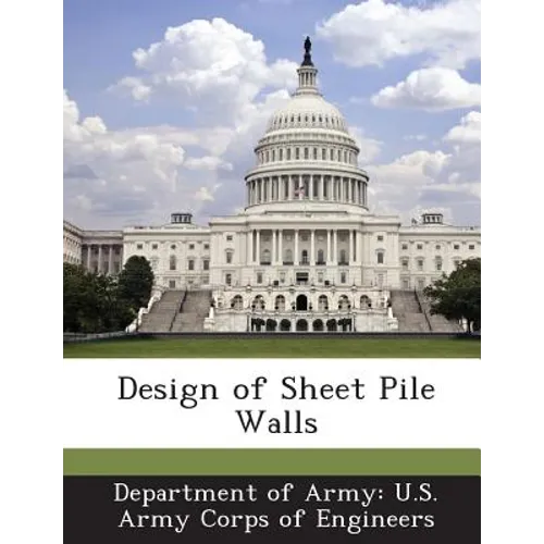 Design of Sheet Pile Walls - Paperback
