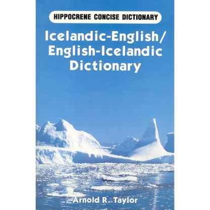Icelandic-English/English-Icelandic Concise Dictionary - Paperback